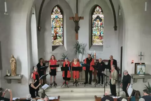Mit einem abwechslungsreichen Programm begeisterte Bella Musica das Publikum in der katholischen Kirche St. Anton. 