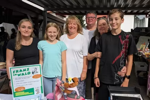 Monika Guhmann und Alice Schuller waren mit einem Familienstand mit von der Partie. 