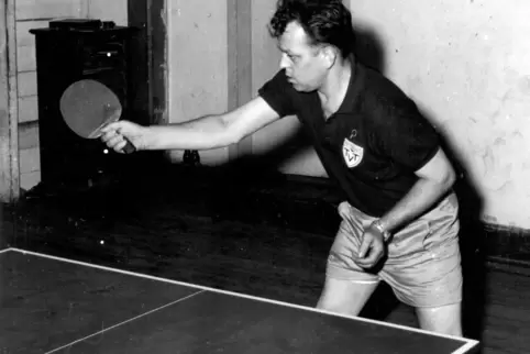 Er brachte Tischtennis in den 1970ern nach Dannstadt: Norbert Magin. 
