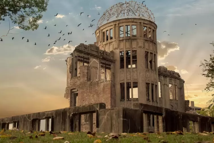 Als am 6. August 1945 die Atombombe „Little Boy“ über Hiroshima abgeworfen wurde, brannte die „Halle zur Förderung der Industrie