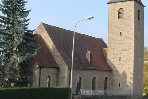 Die evangelische Kirche in Rammelsbach. 