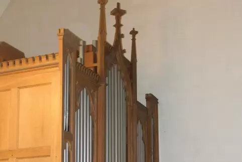 Stand im Mittelpunkt des Konzerts: die Orgel der katholischen Kirche in Kirchenarnbach. 
