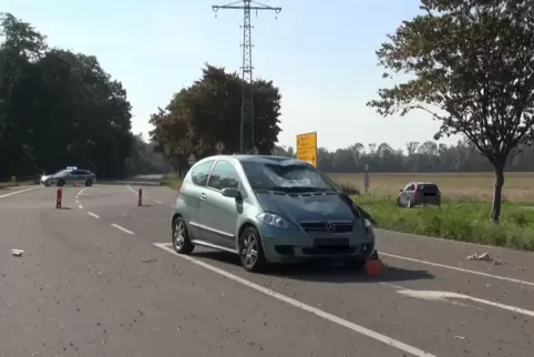 Die Frau erfasste den Radfahrer an der Einmündung zur Speyerer Straße. 