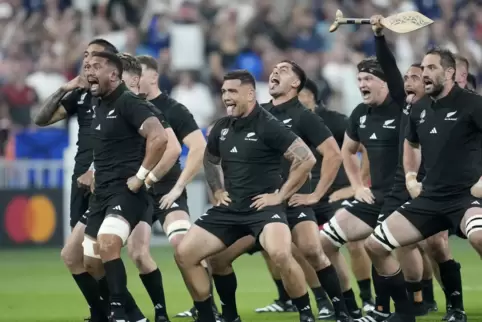 Rugby mit Neuseeland ohne rituellen Tanz? Unmöglich. 
