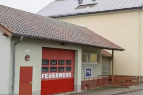 Das Dansenberger Feuerwehrhaus.