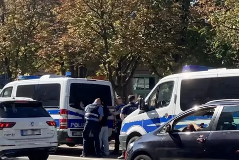 Am Donnerstagmittag war die Polizei mit drei Mannschaftswagen am Exerzierplatz und kontrollierte Jugendliche.