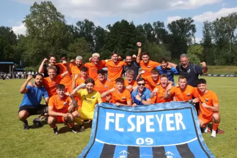 Reitet die Erfolgswelle: FC Speyer 09 II.