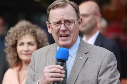 Spricht von einem „Pakt mit dem Teufel“: Thüringens Ministerpräsident Bodo Ramelow. 
