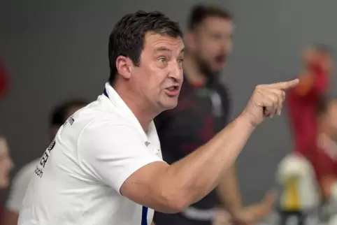 Trainer Gabriel Schmiedt. 