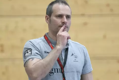 Klaus-Peter Weinert, Trainer der SG SV 64/VT Zweibrücken. 