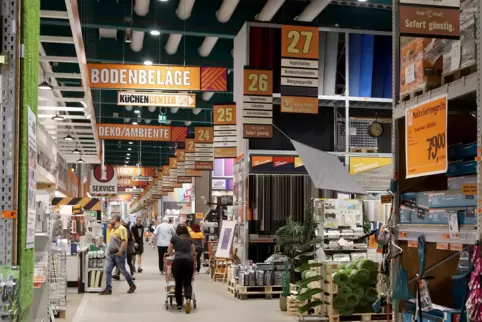 Der Ausblick hat sich eingetrübt bei Hornbach.