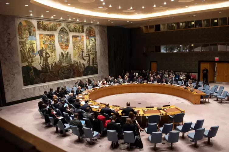 Mächtiges Gremium: der Sicherheitsrat der Vereinten Nationen.