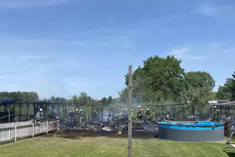 Nach baulichem Wildwuchs und Brand im Kleingartengebiet „Im Schemmel“ (Foto) hagelte es zuletzt Abrissverfügungen. 