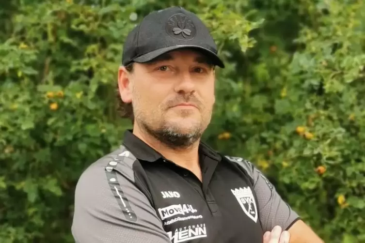 Alexander Gauch, der Trainer des SV Katzweiler. 