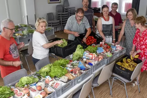 Der Sozialverein Kunterbunt unterhält unter anderem eine Lebensmittelausgabe. 