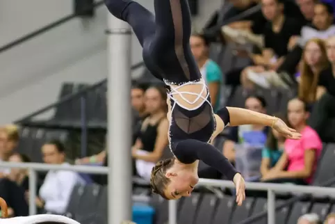 Hannah Steverding bei der DM in Verden. 