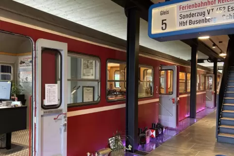 Das Bahnhofshotel in Dahn-Reichenbach wurde mit Leader-Mitteln unterstützt.