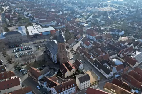 Bick auf Kandel.