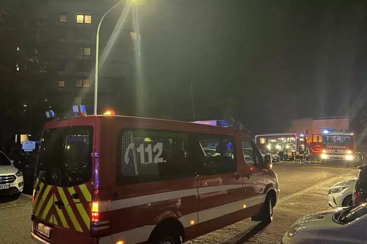 Die Gefahrstoffgruppe der W&ouml;rther Feuerwehr war ebenfalls alarmiert. 
