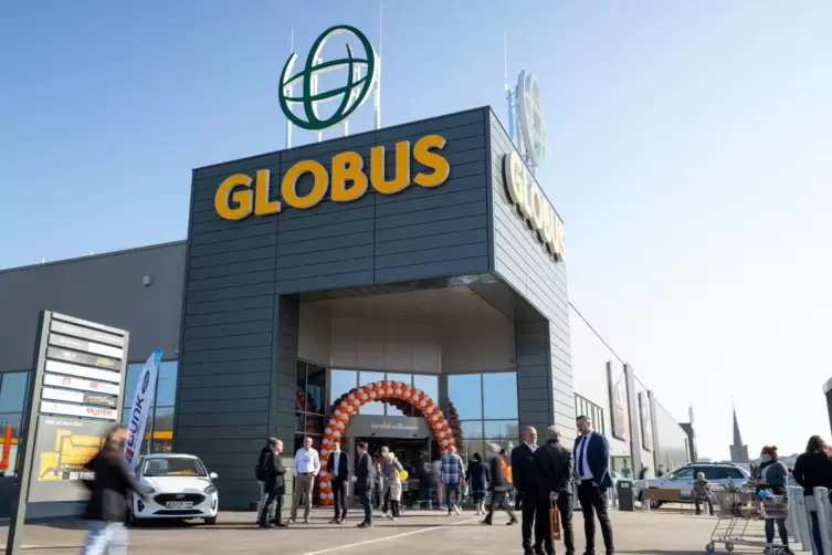 Der neue Neunkircher Globus-Markt wurde gezielt in Innenstadtn&auml;he im Bereich des alten Eisenwerks angesiedelt. 