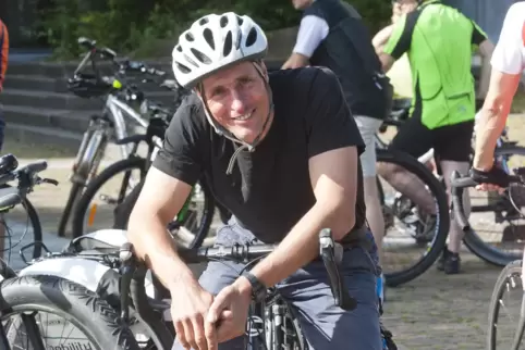 Viel mit dem Rad unterwegs: Tobias Wiesemann. Jetzt geht es für ihn nach Amsterdam.