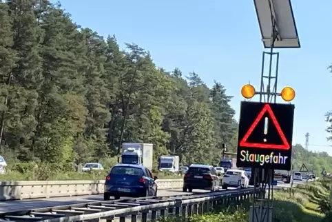 Staugefahr bis Ende des Jahres: So lange sollen die Bauarbeiten dauern.