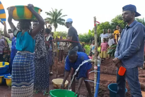 Sauberes Trinkwasser ist ein rares Gut in Tshikapa.