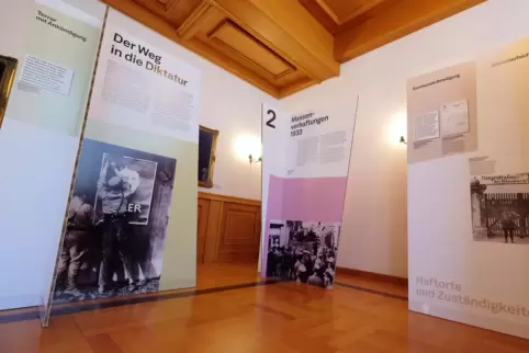 Ausstellung „Auftakt des Terrors“ im Pirmasenser Stadtmuseum. 