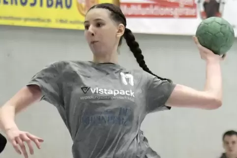 Traf in drei Spielen 23-mal für Zweibrücken: Janine Baus. 