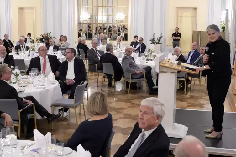 G&auml;ste beim Festakt im BASF-Gesellschaftshaus.