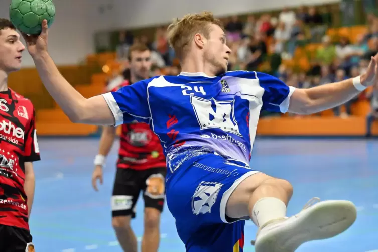 Der Haßlocher Lukas Wichmann warf fünf Tore für die TSG.