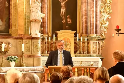 Bernhard Webersinn führt den Förderverein. 