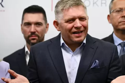 Wahlsieger Robert Fico will der Ukraine keine Waffen liefern.