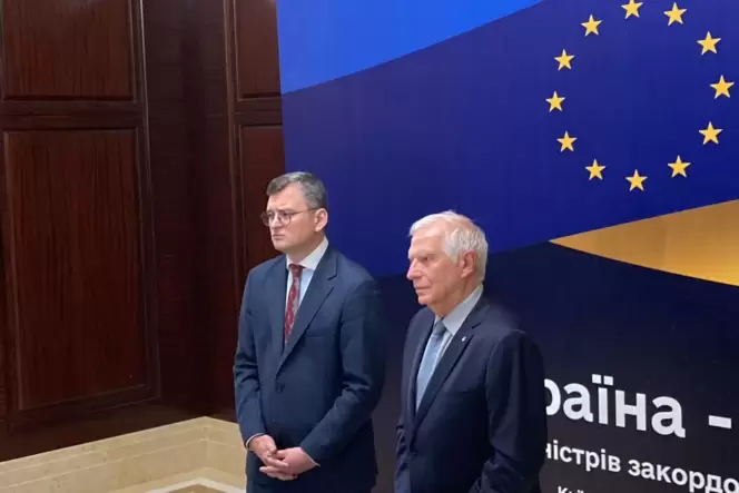 EU Außenminister in Kiew