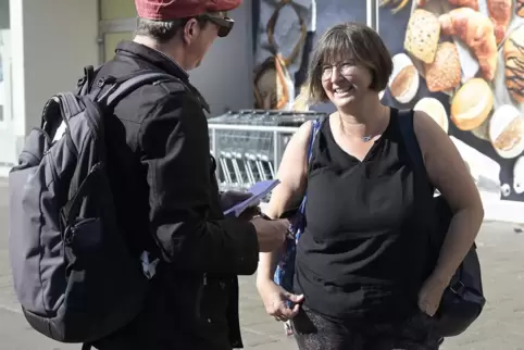 Christina Noreiks im Gespräch mit Volker Endres.