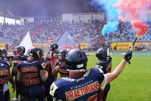Spielen die Praetorians künftig vorwiegend im Framas-Stadion mit der großen Haupttribüne?