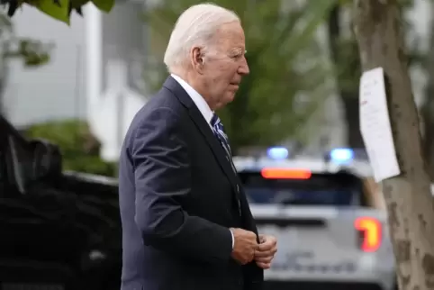 Es gebe auch „einen anderen Weg“, Geld für die Ukraine zu finden, versichert US-Präsident Joe Biden.
