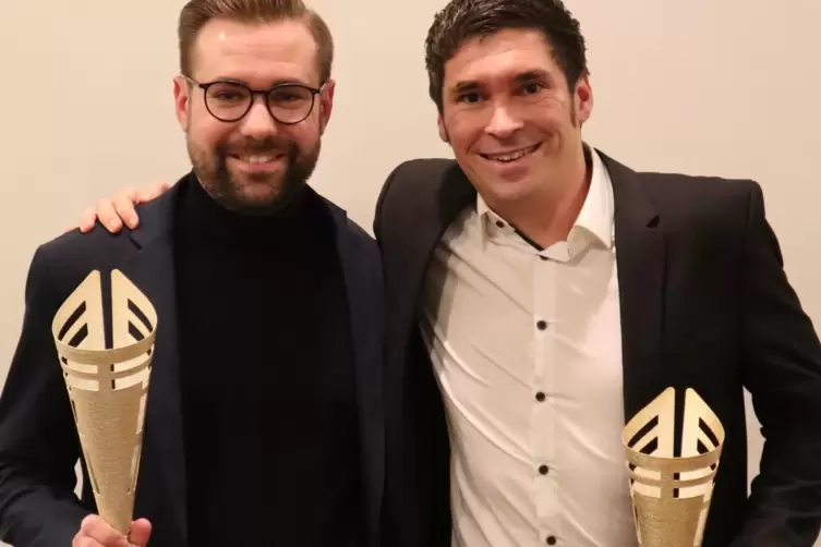 Eingespieltes Duo: Marijan Griebel (rechts) und Tobias Braun.
