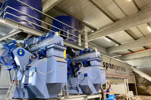 Zehn Millionen Euro investiert Span-Service in den neuen Produktionsstandort für Pellets. 