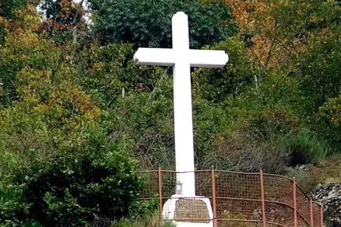 Das Hochsteiner Kreuz bei Winnweiler. 