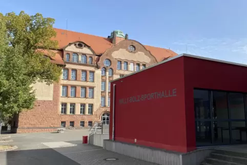 Sorgenkind an der Goetheschule: die Willy-Bolz-Halle.