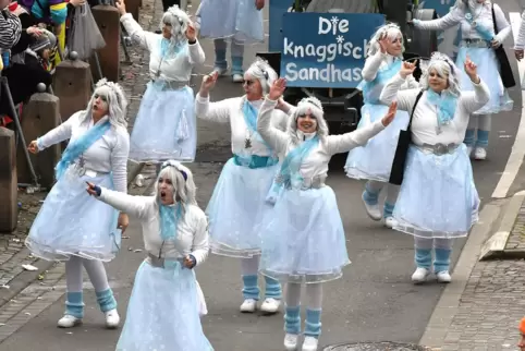 Fand 2020 zum letzten Mal statt: ein Fasnachtsumzug in Weisenheim am Sand. 