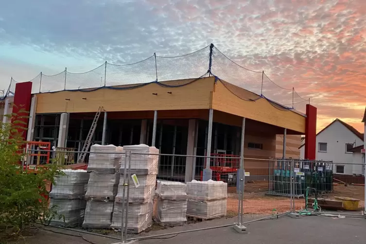 Ein gr&ouml;&szlig;erer Wasgau-Markt entsteht derzeit in Sch&ouml;nenberg-K&uuml;belberg &ndash; nicht der einzige Plan der Gemeinde zum weiteren Ausbau de