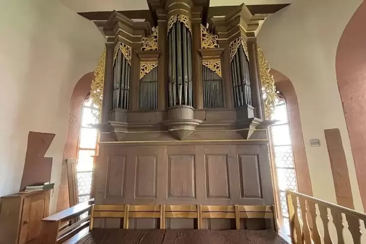 Ein Schmuckstück mit langer Geschichte: die Orgel der protestantischen Kirche in Steinbach. 