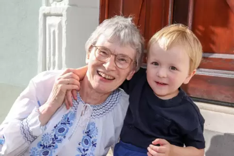 Hat im Ruhestand mehr Zeit für die Familie: Christiane Brodersen mit Enkel Anton.