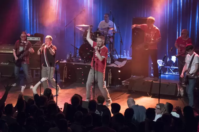 Das wirklich allerletzte Konzert? Die Walter Elf Ende 2016 in der Kammgarn. 