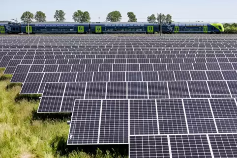 Grüner Strom aus Frankenthal: Die BASF will dafür Flächen nördlich der Kläranlage zur Verfügung stellen. 