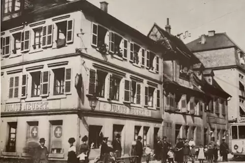 Das Sanitäthaus im Gründungsjahr 1923. 