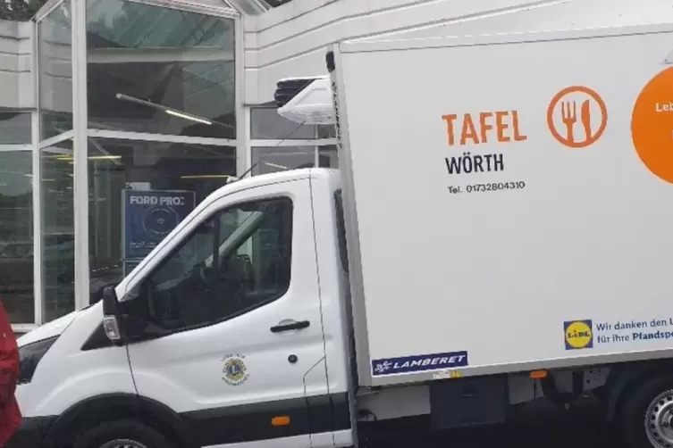 Neues K&uuml;hlfahrzeug f&uuml;r die Tafel. 