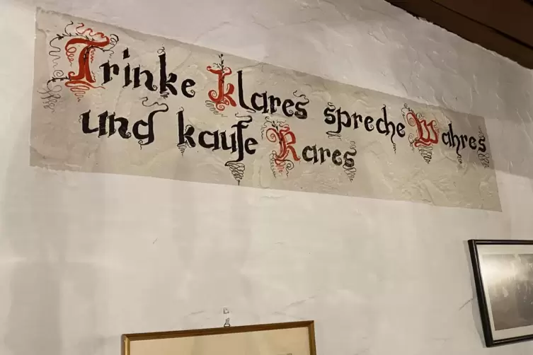 Spr&uuml;che wie diesen gibt es im Raddegaggl einige.